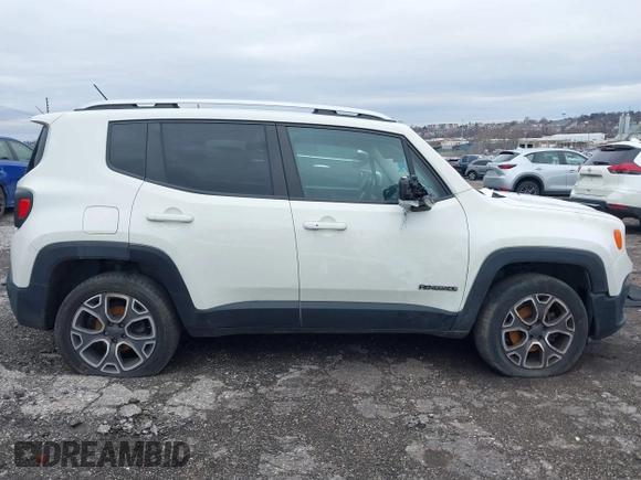 2015 Jeep Renegade Limited with VIN ZACCJBDT6FPC07957, listed as a IAAI auction lot 41727426 with Not Provided miles and . Bid and sale history available at DreamBid. Image 12.