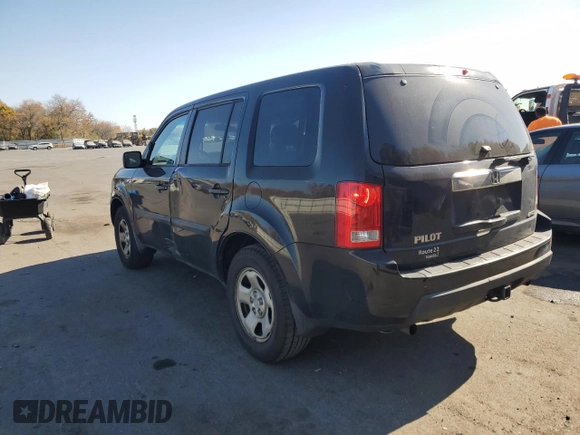 2011 Honda Pilot LX with VIN 5FNYF4H23BB022531, listed as a Copart auction lot 85998514 with 185,878 mi miles and Salvage Title. Bid and sale history available at DreamBid. Image 2.