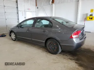 2010 Honda Civic LX with VIN 2HGFA1F53AH326745, listed as a Copart auction lot 54731085 with 196,697 mi miles and Clean Title. Bid and sale history available at DreamBid. Image 2.
