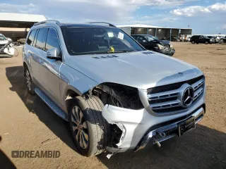 2019 Mercedes-Benz GLS 450 with VIN 4JGDF6EE4KB219246, listed as a Copart auction lot 68257874 with 49,723 mi miles and Salvage Title. Bid and sale history available at DreamBid. Image 4.