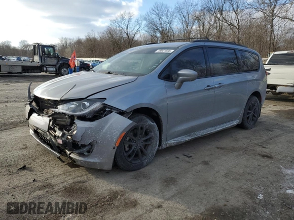 2020 Chrysler Pacifica Launch Edition with VIN 2C4RC3BG7LR289222, listed as a Copart auction lot 45941595 with 58,631 mi miles and Salvage title. Bid and sale history available at DreamBid. Image 1.