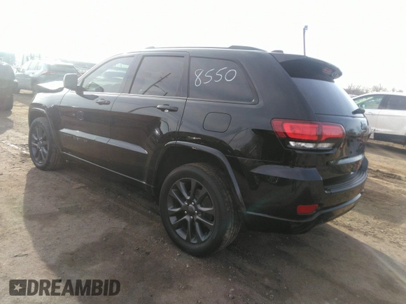 2020 Jeep Grand Cherokee Altitude with VIN 1C4RJFAGXLC188550, listed as a IAAI auction lot 41822348 with 115,867 mi miles. Bid and sale history available at carsss.com. Image 3.