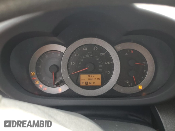 2012 Toyota RAV4 Sport with VIN JTMWF4DV5C5044914, listed as a Copart auction lot 54581025 with 186,418 mi miles and Clean title. Bid and sale history available at DreamBid. Image 9.