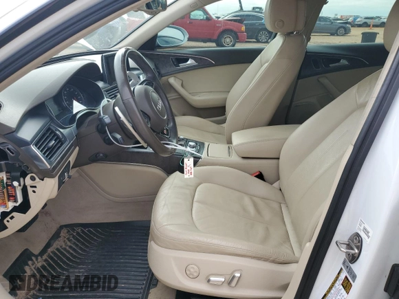 2017 Audi A6 Premium Plus with VIN WAUF2AFCXHN031862, listed as a Copart auction lot 42570865 with 106,750 mi miles and Salvage Title. Bid and sale history available at carsss.com. Image 7.