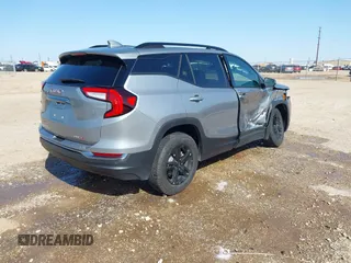 2024 GMC Terrain AT4 with VIN 3GKALYEG9RL385482, listed as a IAAI auction lot 42017273 with 5,841 mi miles and . Bid and sale history available at DreamBid. Image 4.