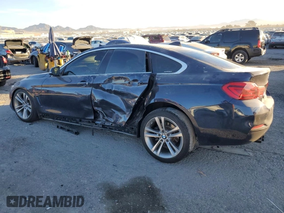 2019 BMW 4 Series 430i with VIN WBA4J1C5XKBM17982, listed as a Copart auction lot 85517924 with 26,618 mi miles and Salvage Title. Bid and sale history available at DreamBid. Image 2.