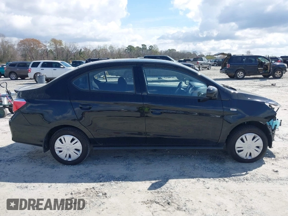 2024 Mitsubishi Mirage G4 ES with VIN ML32FUFJ5RHF07415, listed as a IAAI auction lot 41794271 with 3,730 mi miles. Bid and sale history available at carsss.com. Image 14.