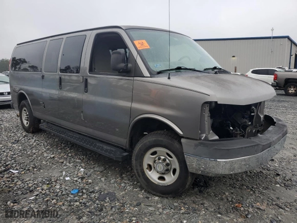 2010 Chevrolet Express Passenger LT with VIN 1GA2G1DG9A1135550, listed as a Copart auction lot 79541594 with 0 mi miles and Salvage Title. Bid and sale history available at carsss.com. Image 4.