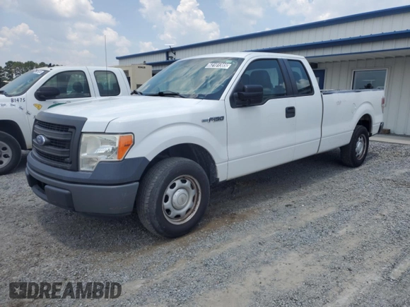 2014 Ford F-150 XL with VIN 1FTFX1CF5EKG53320, listed as a Copart auction lot 62101385 with 225,304 mi miles and Clean title. Bid and sale history available at DreamBid. Image 1.