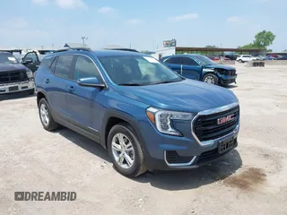 2024 GMC Terrain SLE с VIN 3GKALMEG2RL299603, выставлен на аукционе IAAI как лот 42326549 с пробегом 7 356 миль миль и . История ставок и продаж доступна на DreamBid. Изображение 1.