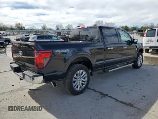 2024 Ford F-150 XLT with VIN 1FTFW3L53RKF29624, listed as a Copart auction lot 50203775 with 2,344 mi miles and Salvage Title. Bid and sale history available at carsss.com. Image 3.