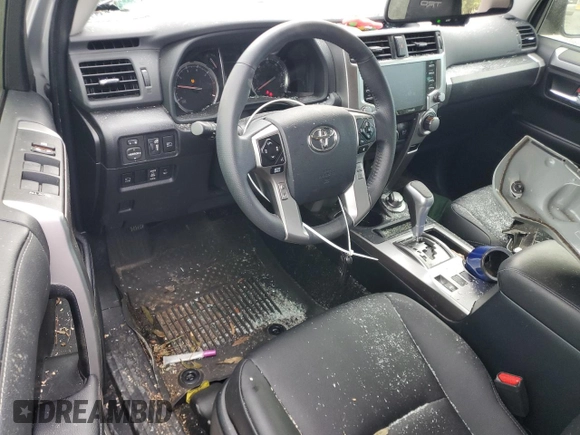 2023 Toyota 4Runner TRD Sport with VIN JTESU5JR5P6172096, listed as a Copart auction lot 75617604 with 11,061 mi miles and Salvage title. Bid and sale history available at DreamBid. Image 8.