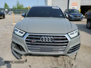 2019 Audi SQ5 Premium Plus with VIN WA1B4AFY1K2015849, listed as a Copart auction lot 52017083 with 25,465 mi miles. Bid and sale history available at carsss.com. Image 5.