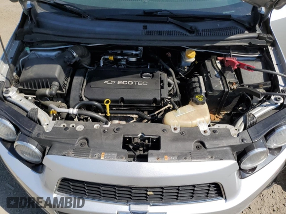 2013 Chevrolet Sonic LT with VIN 1G1JC5SG8D4160038, listed as a Copart auction lot 54182665 with 95,679 mi miles and Clean Title. Bid and sale history available at DreamBid. Image 11.