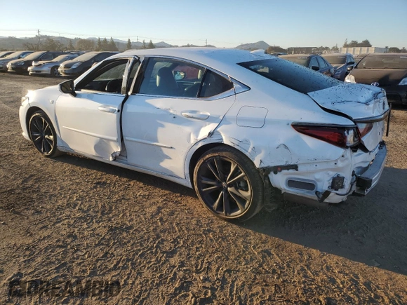 2022 Lexus ES 350 F Sport with VIN 58AGZ1B17NU114906, listed as a Copart auction lot 88810935 with 27,967 mi miles and Salvage title. Bid and sale history available at DreamBid. Image 2.