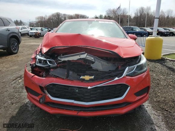 2017 Chevrolet Cruze LT with VIN 1G1BE5SM2H7228567, listed as a Copart auction lot 51961165 with 148,240 mi miles and Salvage Title. Bid and sale history available at carsss.com. Image 5.
