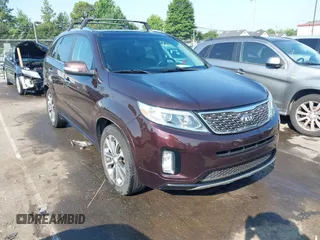2014 Kia Sorento SX Limited with VIN 5XYKW4A7XEG514109, listed as a IAAI auction lot 42555546 with 159,705 mi miles and . Bid and sale history available at DreamBid. Image 1.