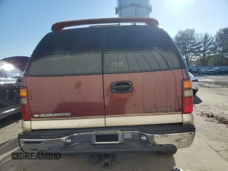 2000 Chevrolet Suburban LT with VIN 3GNEC16T0YG204106, listed as a Copart auction lot 82812134 with 211,674 mi miles and Salvage Title. Bid and sale history available at carsss.com. Image 6.