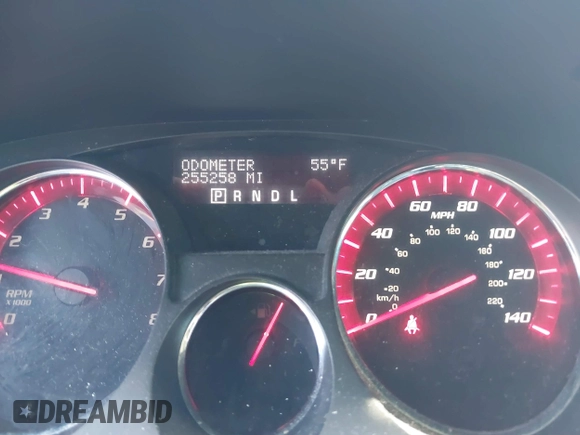 2008 GMC Acadia SLT2 with VIN 1GKER33748J218605, listed as a IAAI auction lot 41641378 with 255,258 mi miles. Bid and sale history available at carsss.com. Image 7.