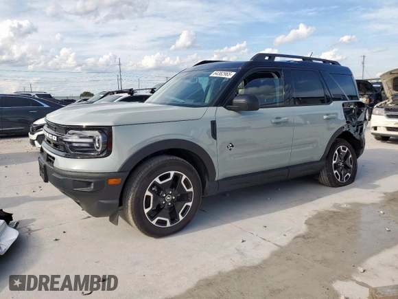 2024 Ford Bronco Sport Outer Banks with VIN 3FMCR9C67RRE16594, listed as a Copart auction lot 64382965 with 14,329 mi miles and Salvage title. Bid and sale history available at DreamBid. Image 1.