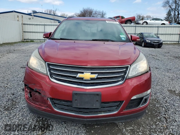 2013 Chevrolet Traverse LT with VIN 1GNKVGKD8DJ219833, listed as a Copart auction lot 53933915 with 137,094 mi miles and Salvage Title. Bid and sale history available at DreamBid. Image 5.