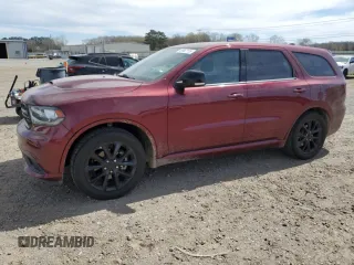 2018 Dodge Durango GT z VIN 1C4RDHDG7JC412854, wystawiony jako Copart lot #49967115 z przebiegiem 112 851 mil mil oraz Szkoda całkowita • Salvage title. Historia ofert i sprzedaży dostępna na DreamBid. Obrazek 1.