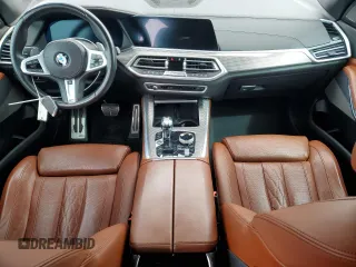 2021 BMW X5 xDrive40i with VIN 5UXCR6C05M9E56869, listed as a Copart auction lot 49317665 with 50,229 mi miles and Salvage title. Bid and sale history available at DreamBid. Image 8.