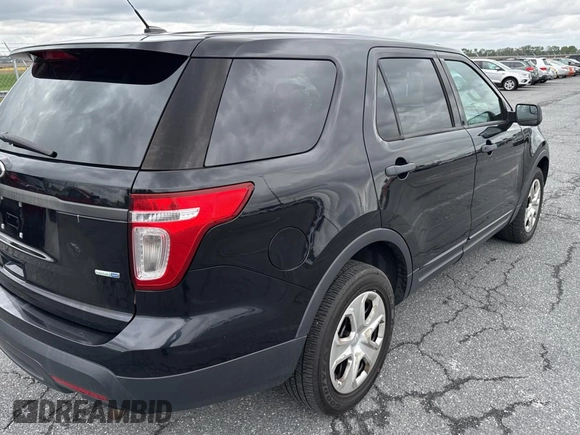 2014 Ford Utility Police Interceptor with VIN 1FM5K8AR3EGC40794, listed as a Copart auction lot 74284584 with 198,478 mi miles and Clean Title. Bid and sale history available at carsss.com. Image 4.