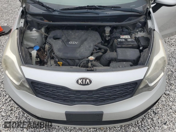 2013 Kia Rio LX with VIN KNADM4A30D6280069, listed as a Copart auction lot 52555955 with 146,748 mi miles and Clean Title. Bid and sale history available at carsss.com. Image 11.