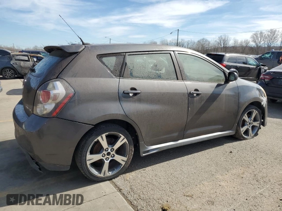 2009 Pontiac Vibe GT with VIN 5Y2SR67069Z424248, listed as a Copart auction lot 44655104 with 0 mi miles and Clean Title. Bid and sale history available at carsss.com. Image 3.