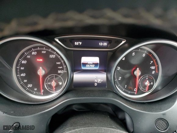 2020 Mercedes-Benz GLA with VIN WDCTG4GB3LJ678807, listed as a Copart auction lot 48190195 with 55,702 mi miles and Salvage Title. Bid and sale history available at carsss.com. Image 9.
