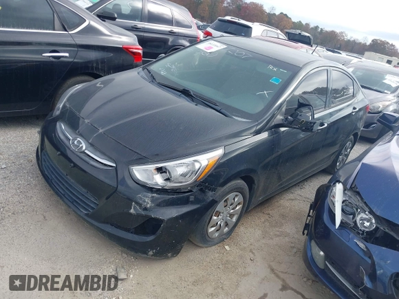 2017 Hyundai Accent SE with VIN KMHCT4AE0HU357796, listed as a IAAI auction lot 38133047 with 111,629 mi miles and . Bid and sale history available at carsss.com. Image 2.