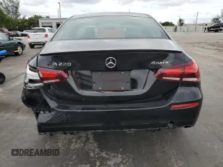 2022 Mercedes-Benz A 220 with VIN W1K3G4FBXNJ365897, listed as a Copart auction lot 84599364 with 41,141 mi miles and Clean Title. Bid and sale history available at DreamBid. Image 6.
