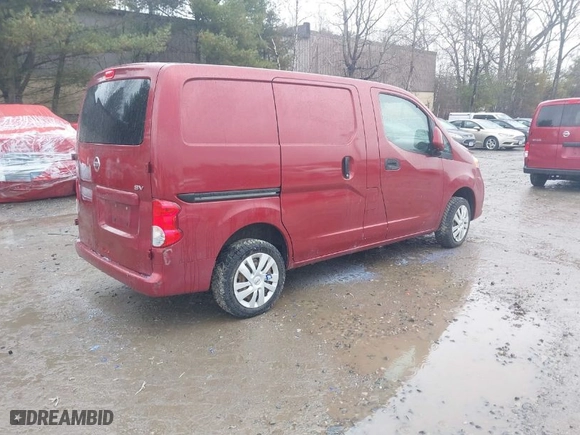 2015 Nissan NV200 SV with VIN 3N6CM0KN3FK691629, listed as a IAAI auction lot 41903799 with 54,134 mi miles. Bid and sale history available at carsss.com. Image 4.