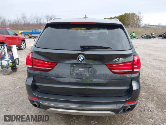 2017 BMW X5 xDrive35i with VIN 5UXKR0C59H0V50278, listed as a IAAI auction lot 41930383 with 123,786 mi miles. Bid and sale history available at carsss.com. Image 16.