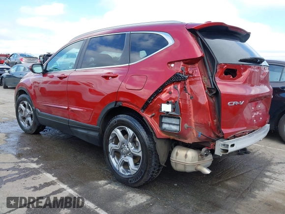 2018 Honda CR-V EX-L z VIN 2HKRW2H83JH651686, wystawiony jako IAAI lot #42356284 z przebiegiem 60 550 mil mil oraz . Historia ofert i sprzedaży dostępna na DreamBid. Obrazek 3.