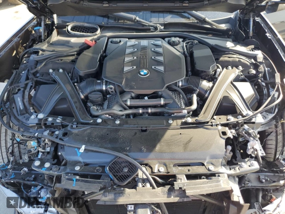 2024 BMW 7 Series 760i xDrive with VIN WBA33EJ00RCS16956, listed as a Copart auction lot 48790845 with 9,958 mi miles and Salvage title. Bid and sale history available at DreamBid. Image 11.