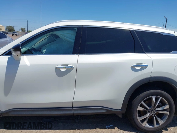 2024 Infiniti QX60 Luxe with VIN 5N1DL1FS0RC338206, listed as a IAAI auction lot 42236710 with 17,837 mi miles and . Bid and sale history available at DreamBid. Image 13.