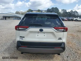 2021 Toyota RAV4 Hybrid XSE with VIN 4T3E6RFV5MU033962, listed as a Copart auction lot 48986835 with 85,934 mi miles and Salvage Title. Bid and sale history available at carsss.com. Image 6.