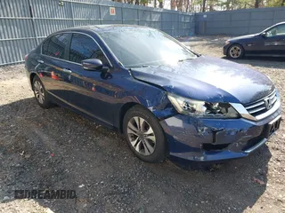 2013 Honda Accord LX z VIN 1HGCR2F32DA120285, wystawiony jako IAAI lot #41892073 z przebiegiem 129 005 mil mil oraz . Historia ofert i sprzedaży dostępna na DreamBid. Obrazek 1.