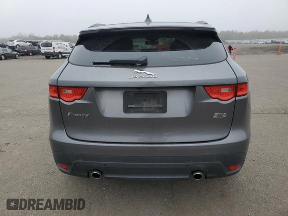 2018 Jaguar F-Pace 25t Prestige with VIN SADCK2FX3JA320663, listed as a Copart auction lot 50362275 with 94,126 mi miles and Salvage Title. Bid and sale history available at DreamBid. Image 6.