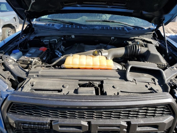 2019 Ford F-150 Raptor with VIN 1FTFW1RG2KFA54737, listed as a Copart auction lot 42795255 with 105,012 mi miles and Salvage Title. Bid and sale history available at carsss.com. Image 11.