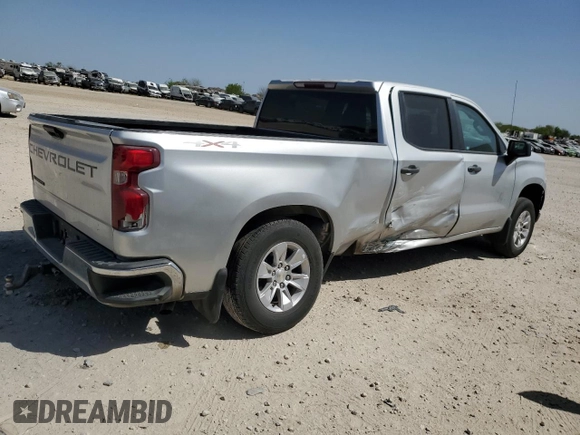 2020 Chevrolet Silverado 1500 Work Truck with VIN 3GCUYAEF0LG218078, listed as a Copart auction lot 50174455 with 101,394 mi miles and Salvage Title. Bid and sale history available at DreamBid. Image 3.