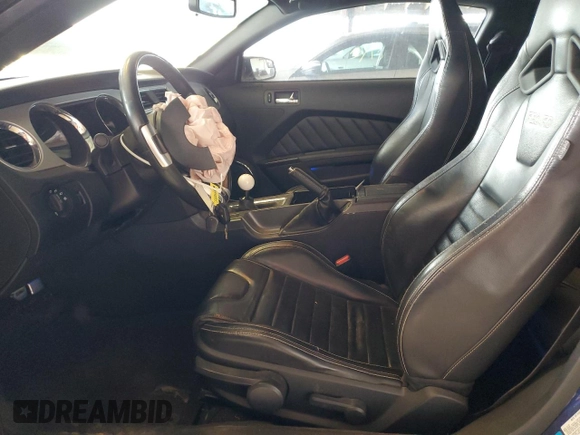 2014 Ford Mustang GT with VIN 1ZVBP8CF2E5327767, listed as a Copart auction lot 56540555 with 104,487 mi miles and Salvage title. Bid and sale history available at DreamBid. Image 7.