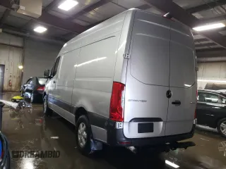 2024 Mercedes-Benz Sprinter with VIN W1Y4NBHY5RT167874, listed as a Copart auction lot 45601285 with 17,494 mi miles and Salvage Title. Bid and sale history available at DreamBid. Image 2.