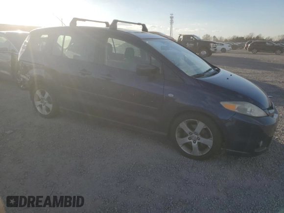 2006 Mazda 5 Sport with VIN JM1CR293760113397, listed as a Copart auction lot 83456654 with 195,859 mi miles and Salvage Title. Bid and sale history available at DreamBid. Image 4.