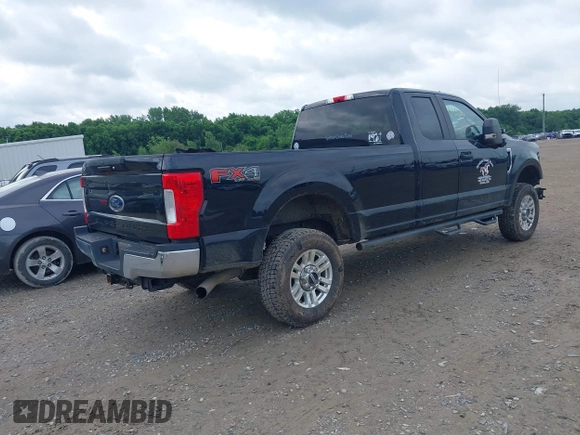 2019 Ford F-250 XL with VIN 1FT7X2B62KEC76242, listed as a IAAI auction lot 42550765 with 49,847 mi miles and . Bid and sale history available at DreamBid. Image 4.