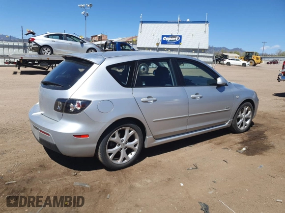 2007 Mazda 3 S Sport with VIN JM1BK144171695079, listed as a Copart auction lot 52050725 with 82,399 mi miles and Salvage Title. Bid and sale history available at DreamBid. Image 3.