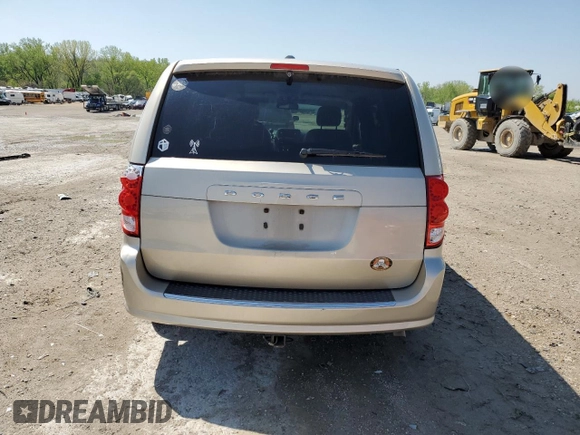 2014 Dodge Grand Caravan SE 30th Anniversary with VIN 2C4RDGBGXER239406, listed as a Copart auction lot 53974845 with 162,823 mi miles and Salvage Title. Bid and sale history available at DreamBid. Image 6.
