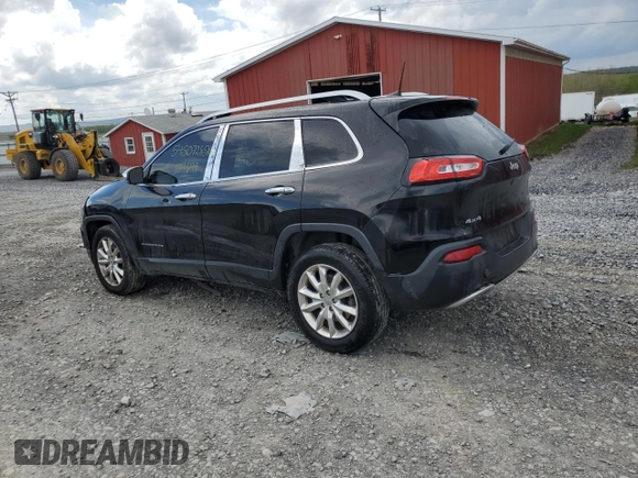 2017 Jeep Cherokee Limited с VIN 1C4PJMDB4HW512268, выставлен на аукционе Copart как лот 54507285 с пробегом 109 698 миль миль и Списание • Salvage title. История ставок и продаж доступна на DreamBid. Изображение 2.